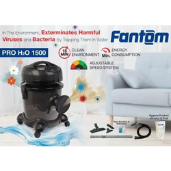 Fantom 1PRO H2O 1500 Ηλεκτρική Σκούπα 1400W με Σακούλα 7lt