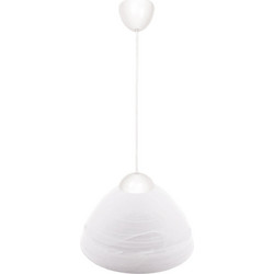 Home Lighting Mia Κρεμαστό Φωτιστικό Οροφής Μονόφωτο Λευκό 77-4374