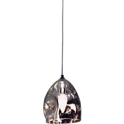 Home Lighting Soft Κρεμαστό Φωτιστικό Οροφής Μονόφωτο Ανθρακί WS19522-1 77-3628