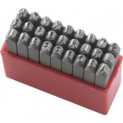 Γράμματα χτυπητά 27τεμ. L=5mm FERVI P012/L05