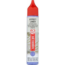Royal Talens Περίγραμμα Effect Liner Art Creation 8913 Glitter Purple 28ml