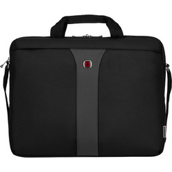 Wenger Legacy Slimcase Τσάντα Laptop Ώμου 17" Black / Grey