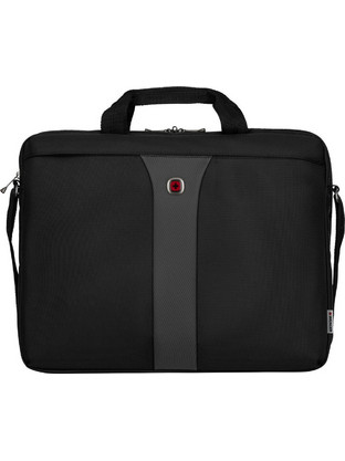 Wenger Legacy Slimcase Τσάντα Laptop Ώμου 17" Black / Grey