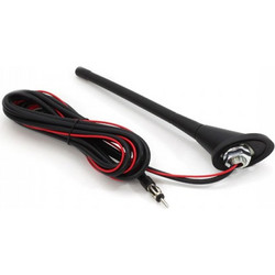Vertex ΚΕΡΑΙΑ ΟΡΟΦΗΣ ΑΥΤΟΚΙΝΗΤΟΥ ANT04 - 18cm (ΜΕ ΕΝΙΣΧΥΤΗ/ΚΑΛΩΔΙΟ 3m) (VW ΝΕΑ ΜΟΝΤΕΛΑ) AMiO - 1 ΤΕΜ. 01127/AM