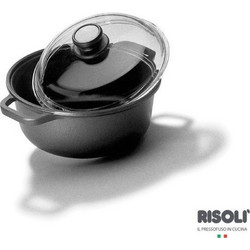 Risoli BlackPlus Κατσαρόλα Αλουμινίου Αντικολλητική Επίστρωση 24cm