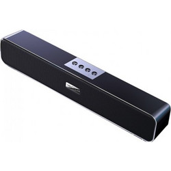 YINDIAO A36 Bluetooth 5.0 Smart Subwoofer Computer Wireless Bluetooth Speaker, Bluetooth Standard Version(Black) Home Cinema