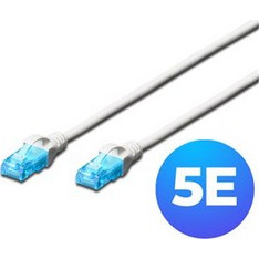 Triax U/UTP Cat.5e Καλώδιο Δικτύου Ethernet 0.5m White