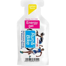 Activlab Run & Bike Energy Gel Strawberry 40gr