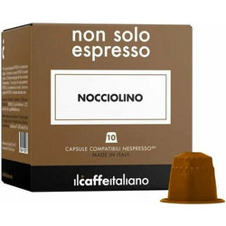 Il Caffe Italiano Κάψουλες Espresso Nocciolino Συμβατές με Μηχανή Nespresso 10τμχ