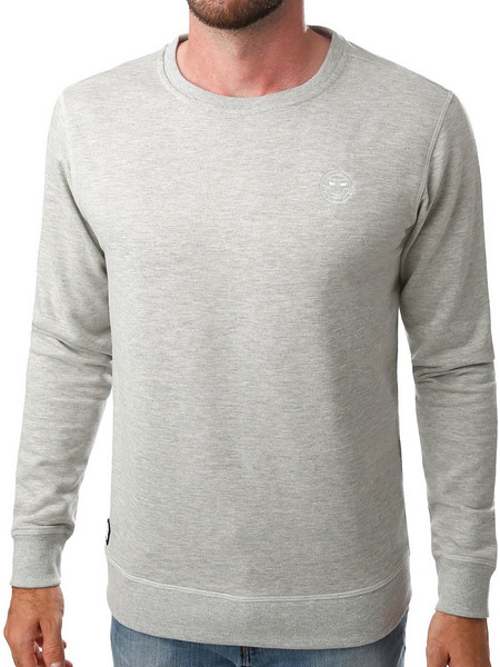 Ανδρική μπλούζα Bidi Badu Chaka Basic Light Grey