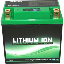 Μπαταρία Skyrich Lithium LFP 5 (YB10L-12-14 YTX14AHL-BS ) 12V 250CCA