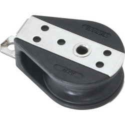 Ράουλο μονό με πλαϊνή βάση AISI 316,38mm,διάμ. 10mm (92461)