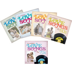 CD μουσικής Classic Love Songs of the 60s (8CD + 1CD)
