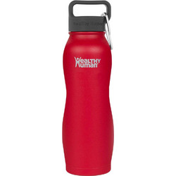 Healthy Human Curve Water Bottle Red Hot 620ml