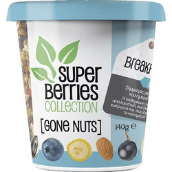 Super Berries Collection Gone Nuts Breakfast Mix 140γρ