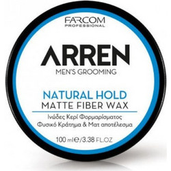 Farcom Arren Natural Hold Κερί Μαλλιών Ματ 100ml