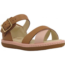 Clarks Παιδικά Πέδιλα για Κορίτσι Μπεζ 261423036