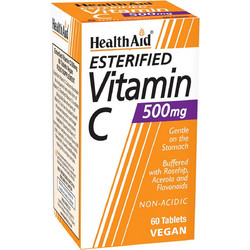 Health Aid Esterified Vitamin C 500mg 60 Ταμπλέτες