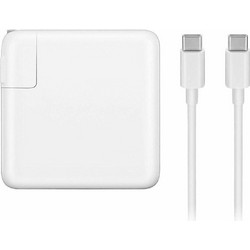 Apple USB-C Φορτιστής Laptop 30W 15V 2A με Αποσπώμενο Καλώδιο Τροφοδοσίας MR2A2ZM/A