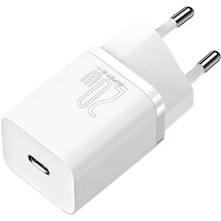 Baseus Super Si Φορτιστής Χωρίς Καλώδιο με Θύρα USB-C 20W Power Delivery White