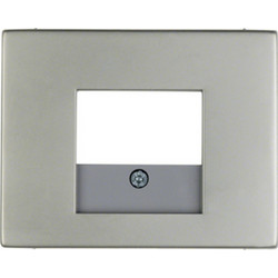 Πλακίδιο Πρίζας Ηχείων K.5 Inox Berker