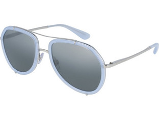 Dolce & Gabbana 2161 05/88 Ανδρικά Γυαλιά Ηλίου Aviator Μεταλλικά Χρυσά με Γκρι Degradee Φακό