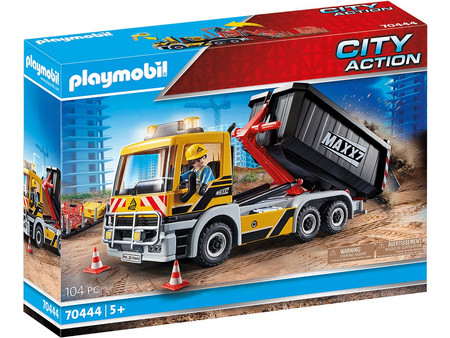 Playmobil City Action Φορτηγό με Ανατρεπόμενη Καρότσα για 5+ Ετών 70444