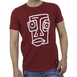 Κοντομάνικη Μπλούζα T-Shirt Cotton4all 21-211 SS21 σκούρο Κόκκινο