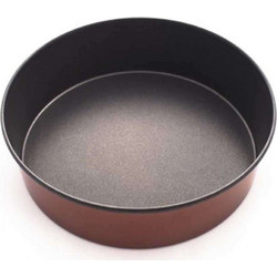 Max Home SK00100124 Στρογγυλό Ταψί Φούρνου Αλουμινίου Επίστρωση Πέτρας 24cm