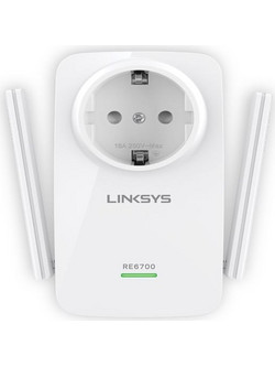 Linksys RE6700 Wi-Fi Extender Dual Band (2.4 & 5GHz) 1000Mbps