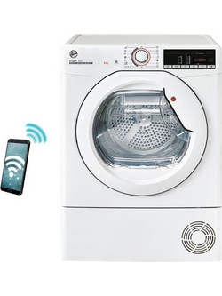 Hoover HLE H9A2TE-S Στεγνωτήριο Ρούχων 9kg A++