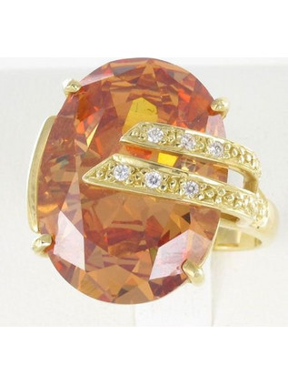Δαχτυλίδι 14 Καράτια Με Citrine