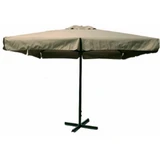 Επαγγελματική Ομπρέλα Κήπου Τετράγωνη Αλουμινίου Μπεζ 3x3m Ε908,2