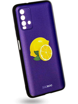 EGOBOO Back Cover Θήκη Mat Royal Lemons (Xiaomi Redmi 9T)