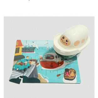 Παιδικό Puzzle Topbright Ξύλινο Ατμόπλοιο 24 Κομμάτια