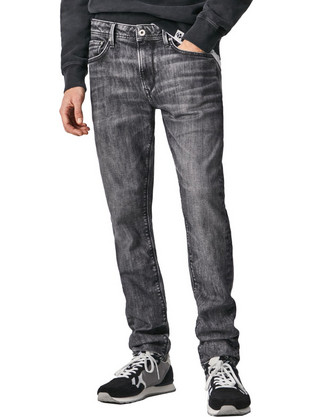 Pepe Jeans Stanley Ανδρικό Τζιν Παντελόνι Tapered Fit Denim PM206326VZ64-000