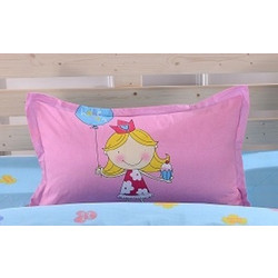 MC DECOR ΖΕΥΓΟΣ ΜΑΞΙΛΑΡΟΘΗΚΗ 50Χ75CM PRINCESS - ΡΟΖ - MC DECOR MCD.KSM.M.017