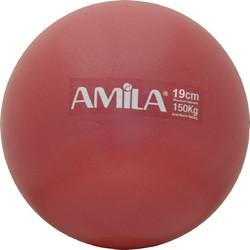 Amila Μπάλα Pilates 19cm, Κόκκινη, bulk (48433)