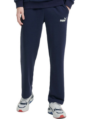 Puma Essential Tr Ανδρικό Παντελόνι Φόρμας Navy Μπλε 586720-06