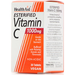 Health Aid Esterified Vitamin C 1000mg 30 Ταμπλέτες