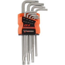Σετ κλειδιά torx ασφαλείας με τρύπα T10-T50 9 τεμαχίων SANSHENG OEM