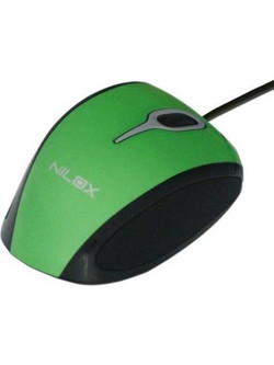 Nilox Ergo Wire NX800 Ενσύρματο Ποντίκι Green