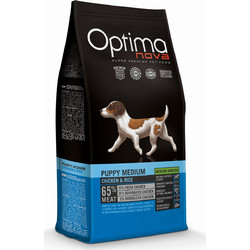 Optimanova Puppy Medium Breed with Chicken & Rice 2kg
