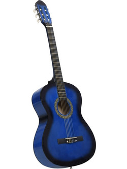 vidaXL Blue 39" 4/4
