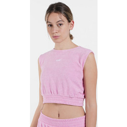 Nuff Γυναικείο Crop Top Αμάνικο NU62210171-13 PINK