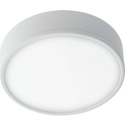 Πάνελ Klio LED-KLIO-R21 36W Led 2900lm 4000K 21,2x5cm White Intec Στρόγγυλο Αλουμίνιο