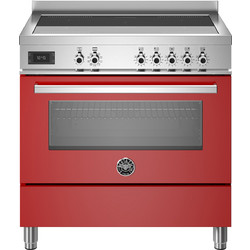 Bertazzoni PRO95I1EROT Κουζίνα Ηλεκτρική 86lt με Κεραμικές Εστίες 89.5cm