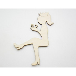Ξύλινο Διακοσμητικό τούρτας cake topper