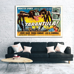 Πίνακας σε καμβά - Vintage Movie Posters - Tarantula - 45 x 30 εκ