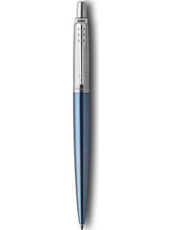 Parker Jotter Chome Trim Waterloo Blue Στυλό Διαρκείας 1171.1203.04